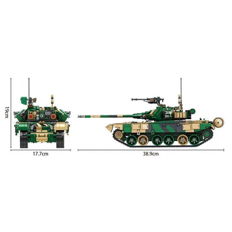 DHL Panlos 632002 1399 шт 632003 632005 Военный танк Тип 99 основной боевой танк строительные блоки кирпичи модель танка