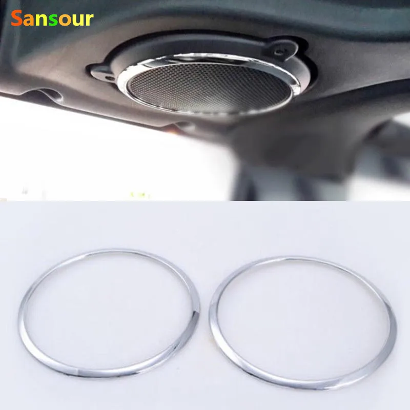 

Sansour Roof Dome Speaker Audio Ring Cover For Jeep Wrangler Rubicon 2007-2016