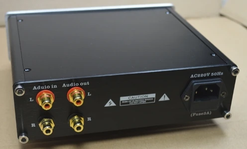 HS BOX X2006 Мини Полностью алюминиевый усилитель шасси/ЦАП/предусилитель/AMP корпус/DIY