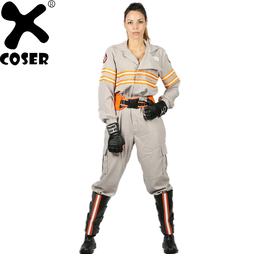 Костюм для косплея XCOSER Ghostbuster 3 костюм взрослых мужчин и женщин кинозвезд полный