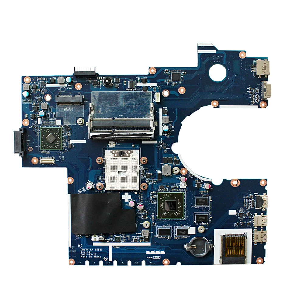 K73TA материнская плата QBL70 HM7670M для ASUS K73T X73T LA-7553P K73TK R73T Материнская плата ноутбука K73TA материнская плата K73TA материнская плата
