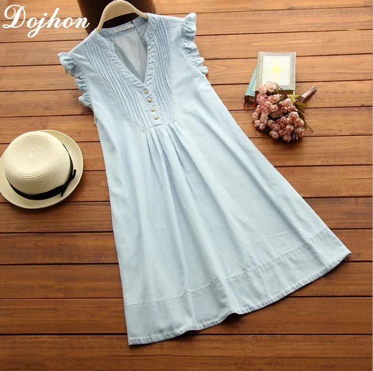 Новые летние джинсовые платья без рукавов для беременных джинсовая одежда