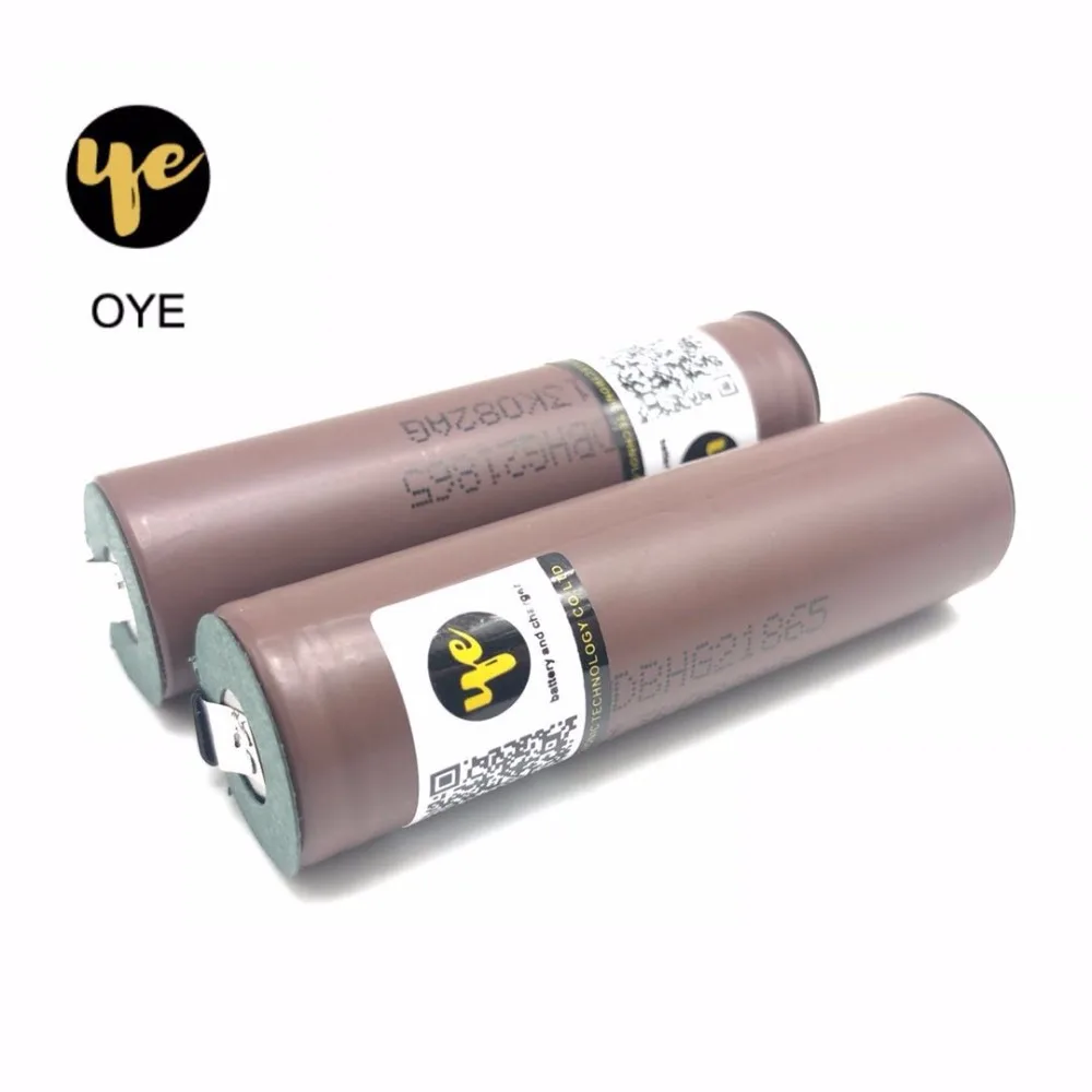 CBH 100% Новый оригинальный HG2 18650 3000 мАч батарея 18650HG2 3 6 В разряда 20A предназначен для