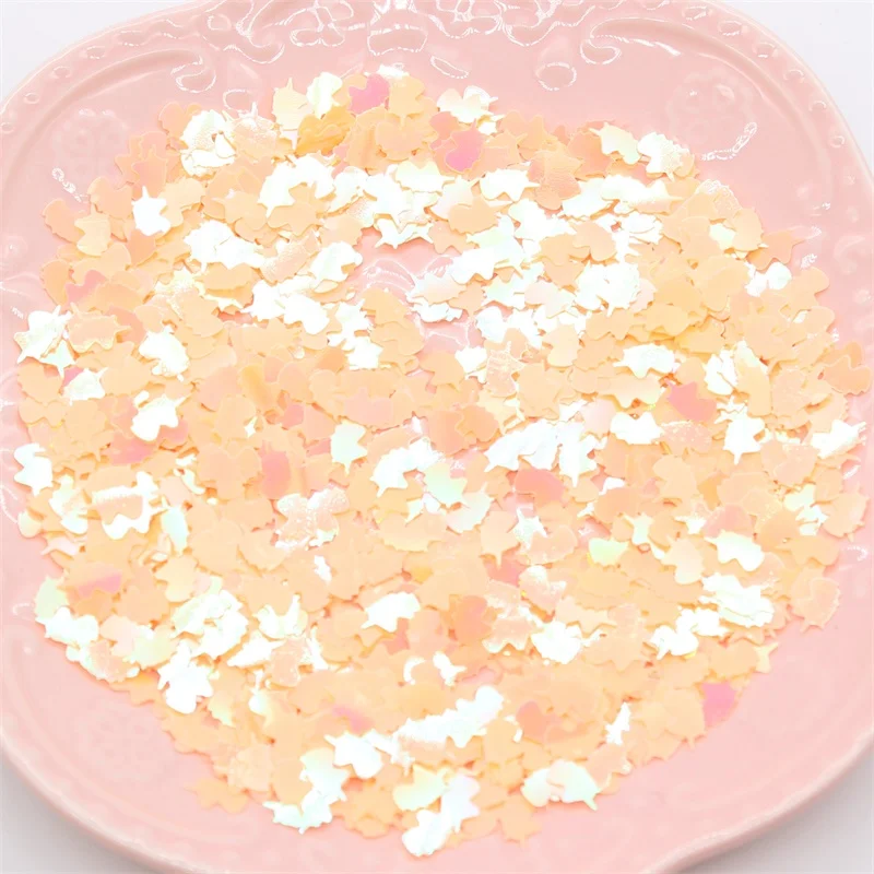 KSCRAFT многоцветный ed Единорог форма блестки ПВХ плоские для DIY изготовления карт