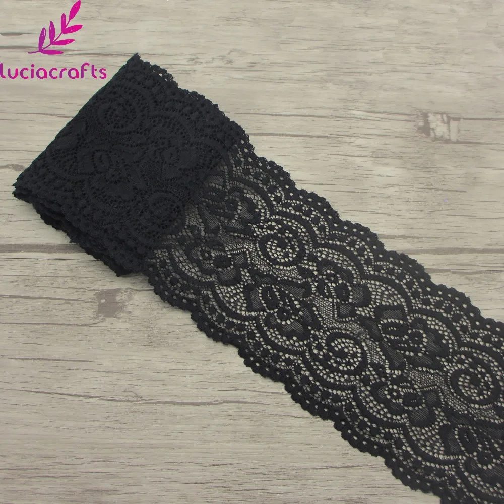 Lucia ремесла 2 ярдов/партия 10 5 см кружевная ткань обшивки ленты для