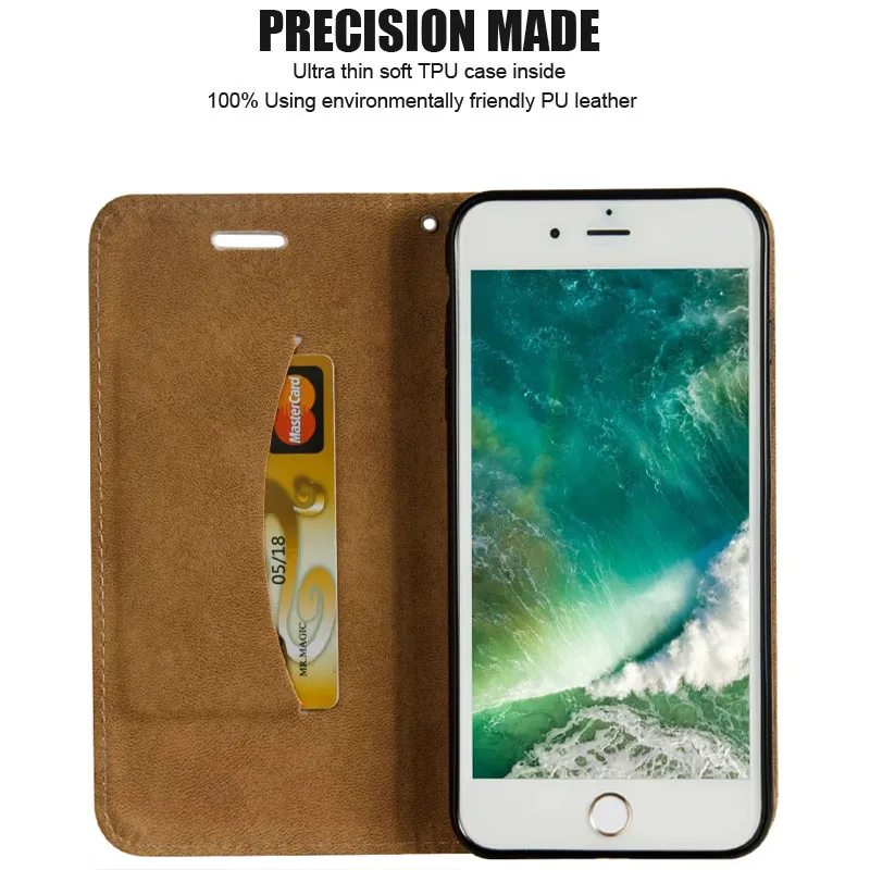Флип Бумажник кожаный чехол для Xiaomi Redmi 5A премьер 5S 5C 5 Pro 4 4X Nokia N5 2 7 6 2018 8 Sirocoo