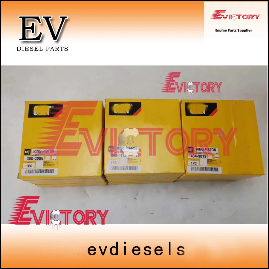 

For Caterpillar 345CL 349D2 engine C13 PISTON RING SET