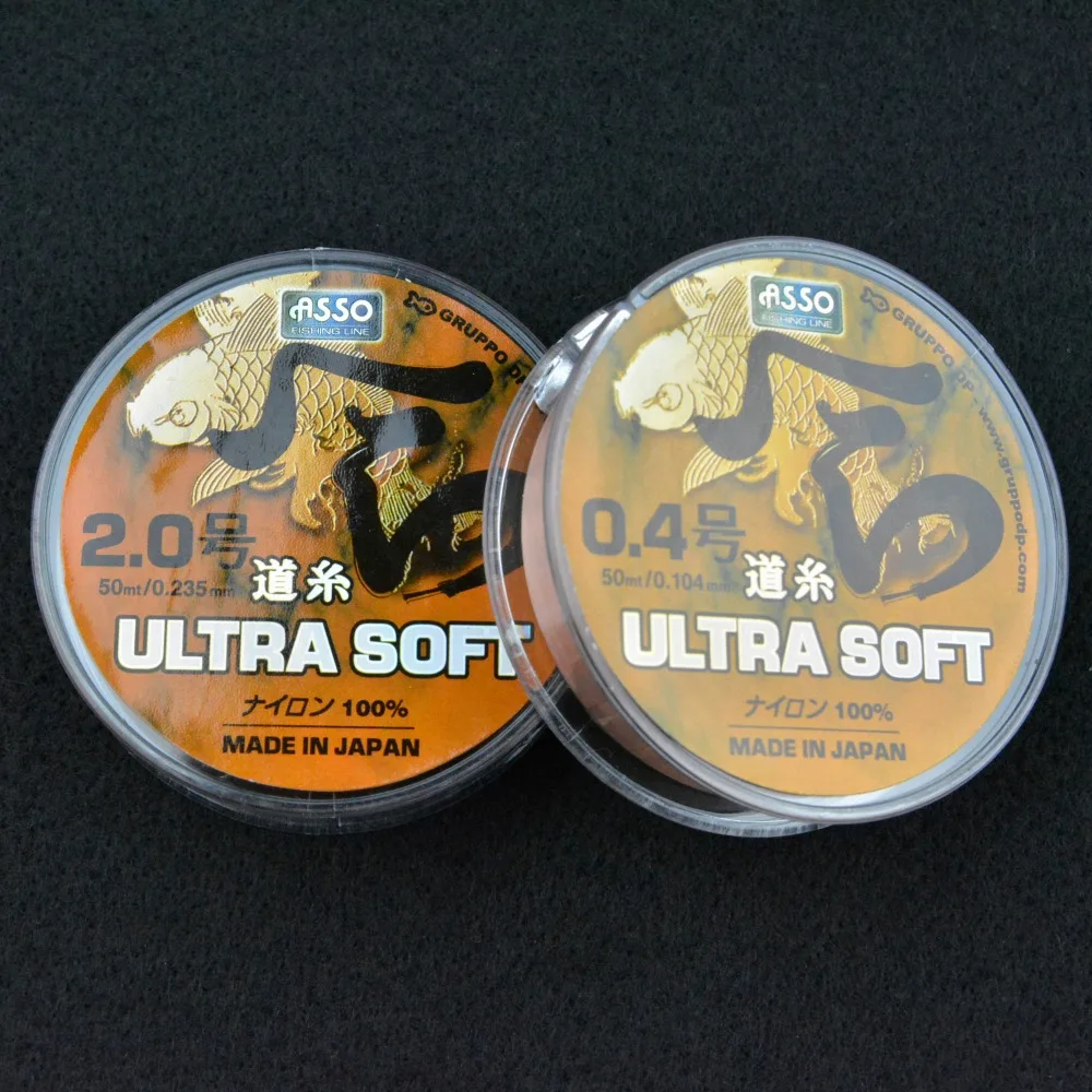 50 м Нейлон Лески Японский Рыбалка Лидер Углеродного Волокна Линия Рыболовные