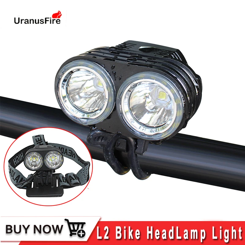 Светодиодный фонарь Uranusfire для езды на велосипеде велосипеда Передний 4 режима XM L2