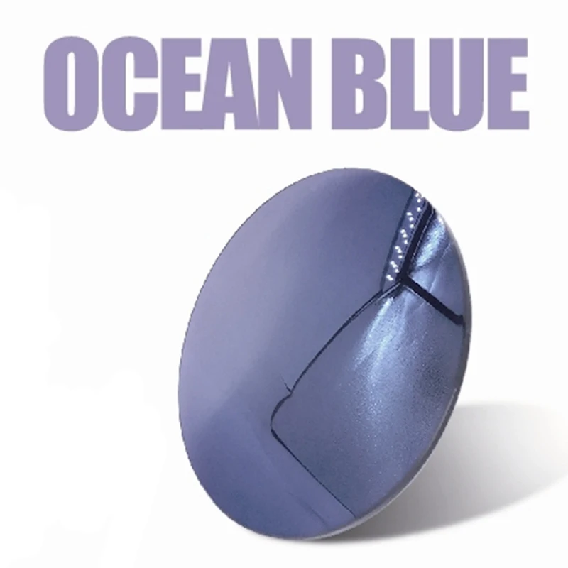 Ocean Blue HDCRAFTER 7 цветов 1,61 ИНДЕКС близорукость рецепция солнцезащитные очки линзы оптические очки Короткие зрения солнцезащитные очки с линзами для вождения - Цвет линз: Ocean Blue
