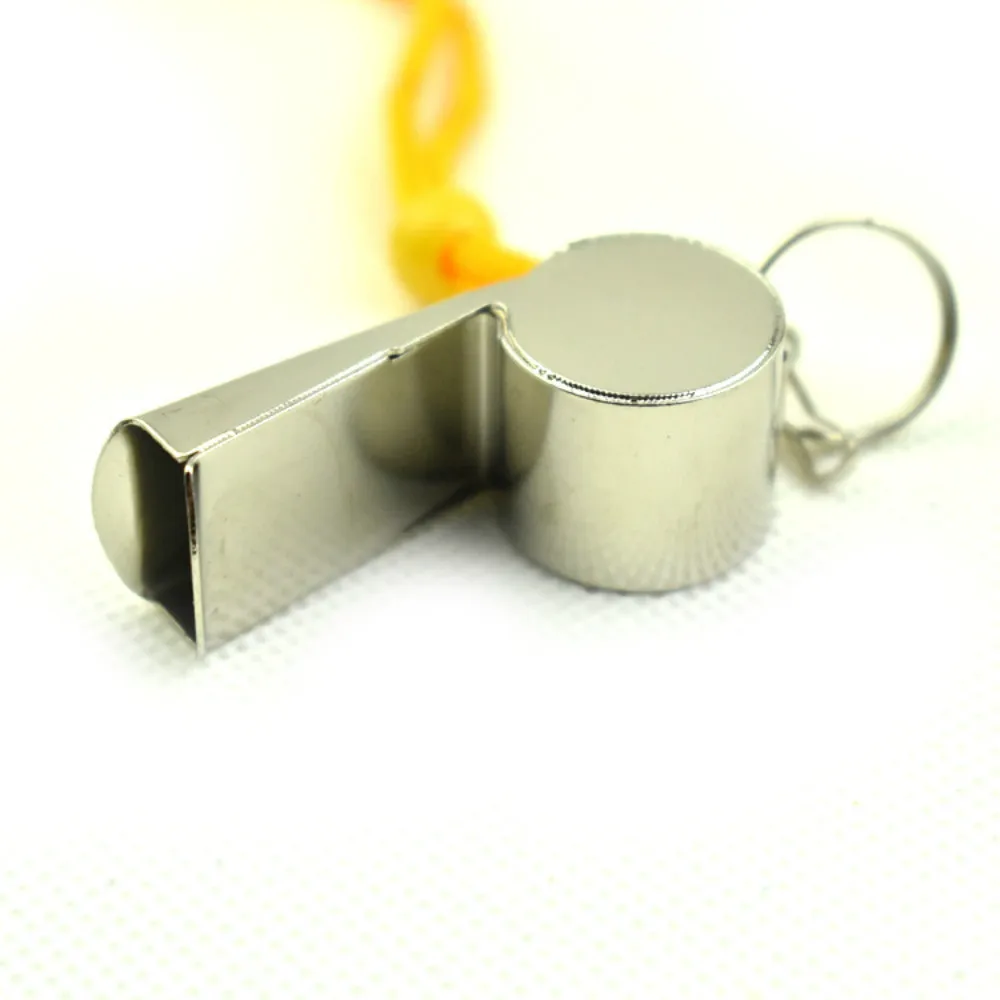 

10pcs Rugby Party Training Metal Referee Sport Whistle School Soccer Football basketball survival