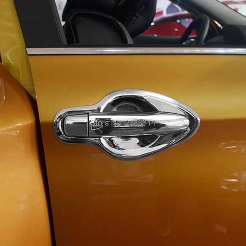 Для 2015 2016 Nissan Qashqai J11 ABS хромированные дверные ручки крышки Боковая дверь ручка