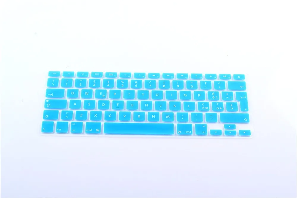 Итальянская итальянская силиконовая евро-Европейская клавиатура для Apple macbook Air Pro retina 13 15 17 для mac book кожи ноутбука