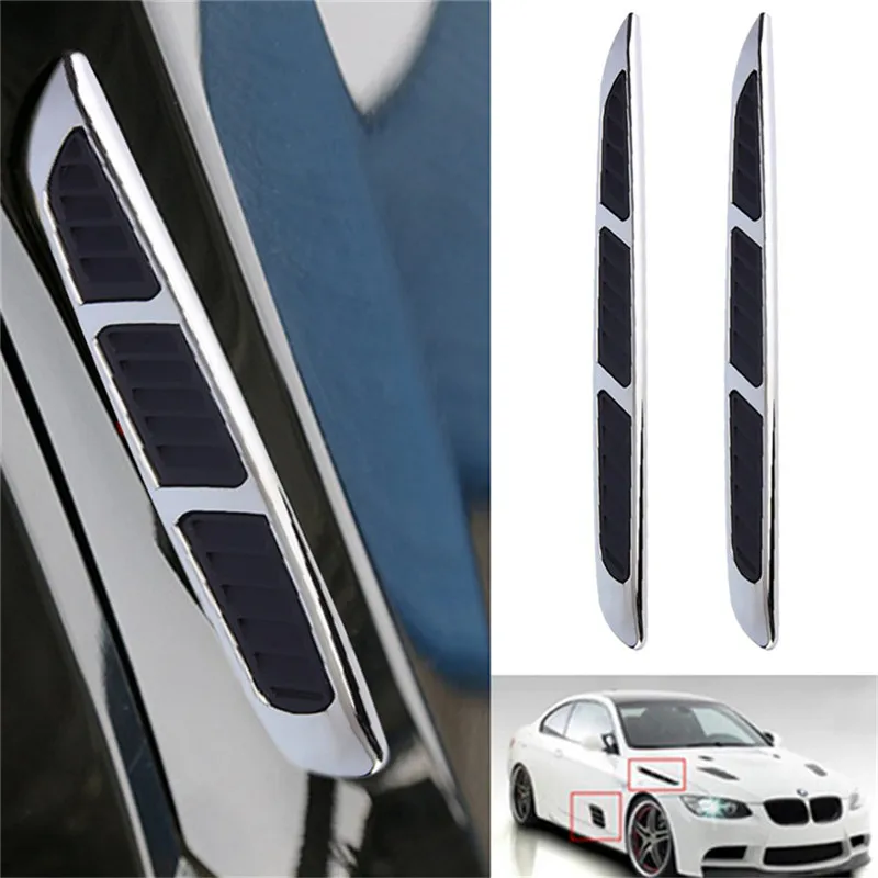 Универсальный автомобильный АБС хромовый стикер для стайлинга автомобиля