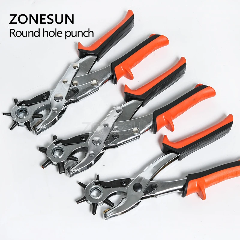 Металлические плоскогубцы ZONESUN для пробойки ушей ручной ремень ремешок часов