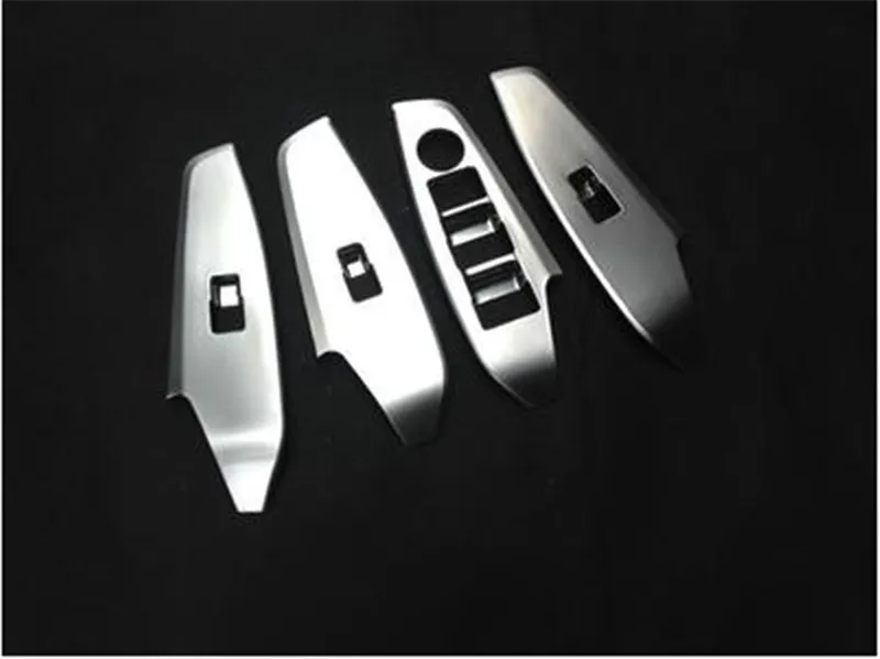 

Хромированная наклейка на крышку стеклоподъемника автомобиля для Mazda 3 AXELA 2014 4 шт. Бесплатная доставка