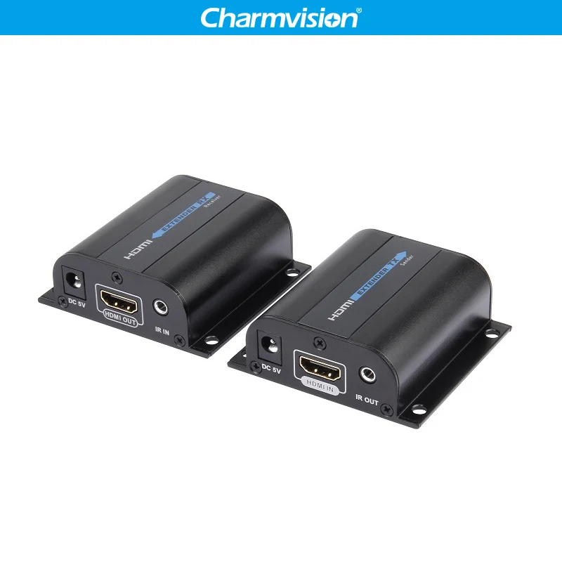 LKV372A 60 м HDMI Extender Отправитель Получатель над сигнала RJ45 UTP cat6 сетевой кабель PC DVD PS3 проектор HDMI ethernet конвертер
