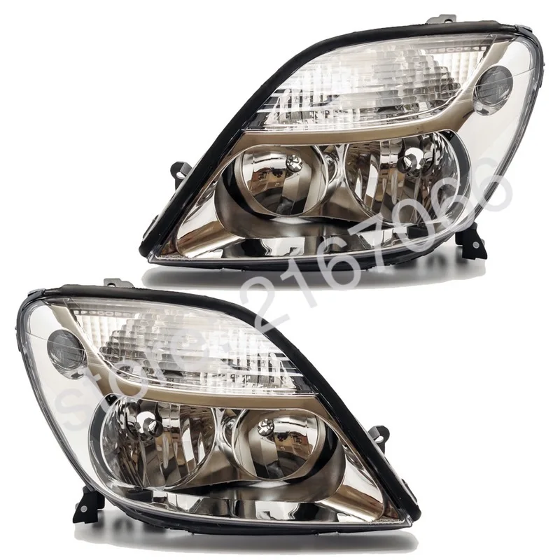 2 шт. светодиодные фары для RENAULT MEGANE SCENIC(1) 1999 2000 2001 2002 Декодер каналов кабельного телевидения правый+ левая пара-белый, хром, выравнивания