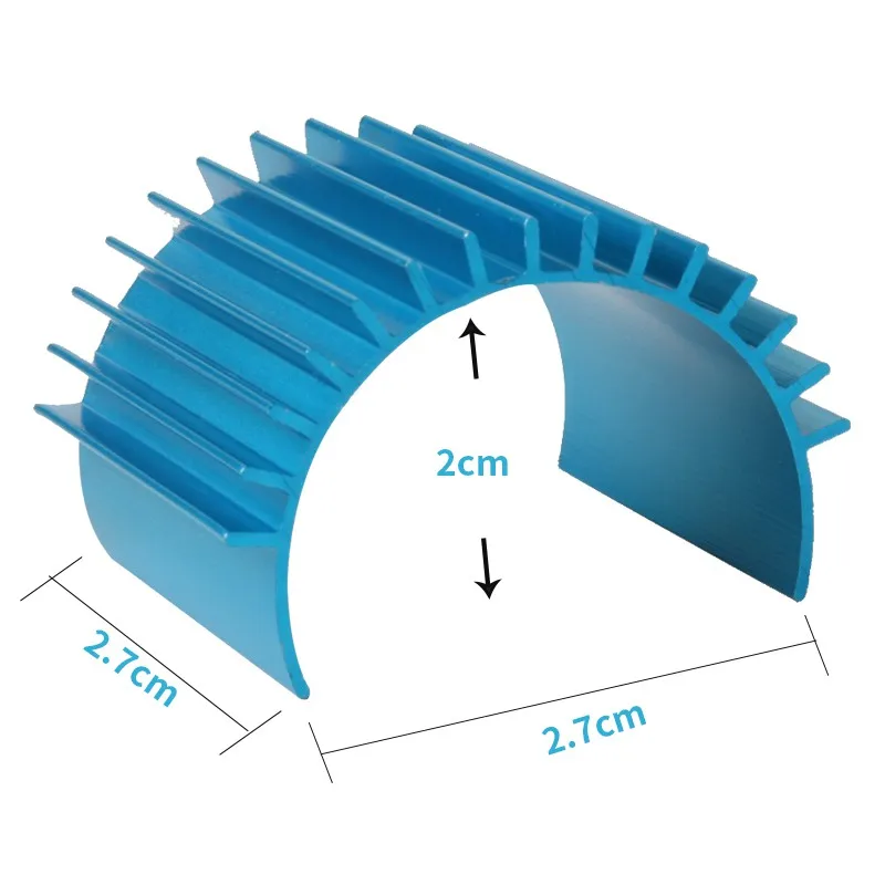 2019 Kid Toy Motor Heat Sink RC Remote Control Model Car Accessory Aluminium Alloy for 370 380 2440 | Игрушки и хобби