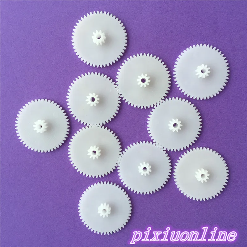 10 шт. K066Y 48102B пластиковые двухслойные редукторы DIY игрушки части робота высокое