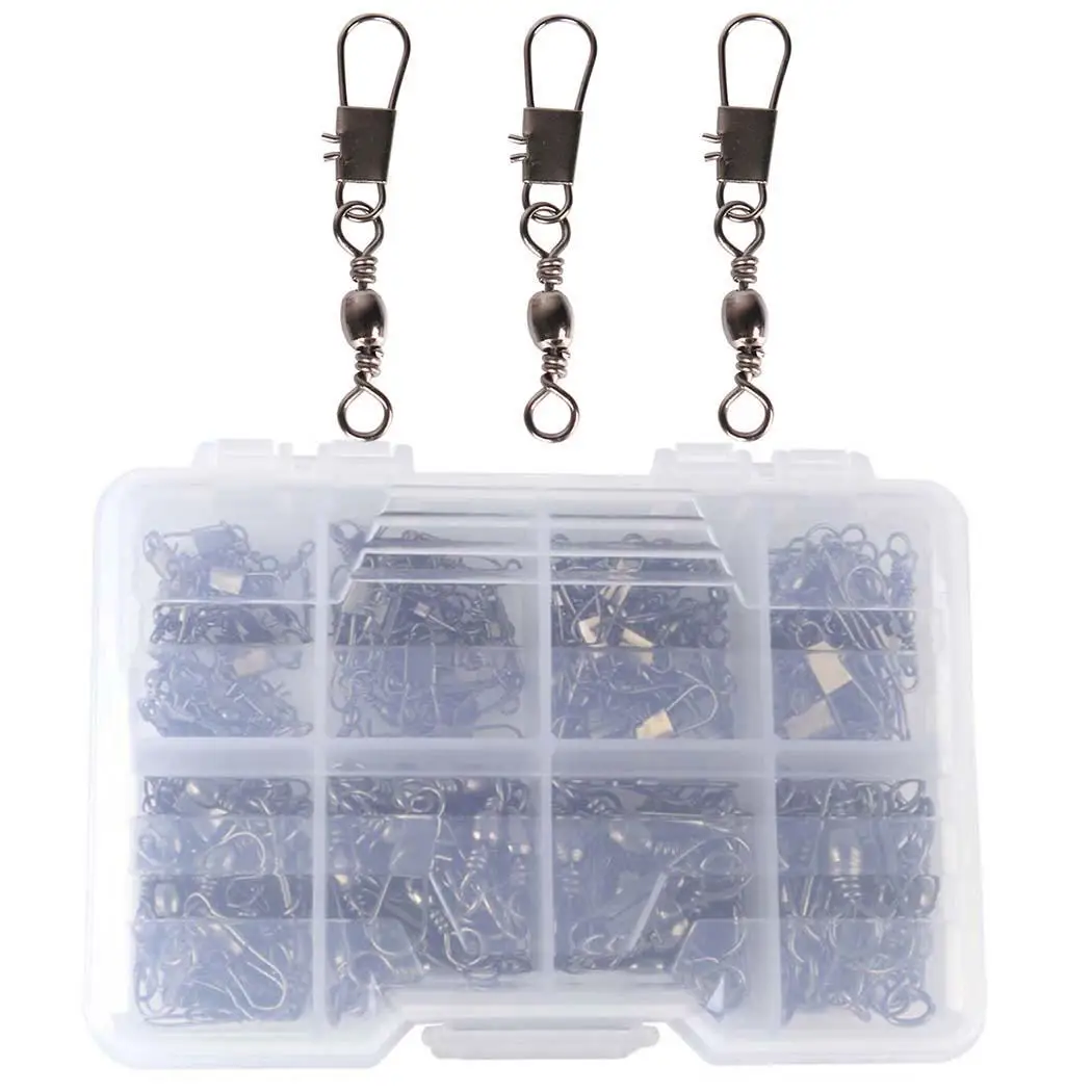 140 шт./компл. портативная износостойкая Рыболовная Снасть Поворотный Комплект