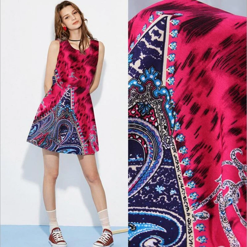 

Big deal! 100%cotton ethnical style print fabric for dress lining silk cotton tissue soft tissue for dress, baby cloth by meter