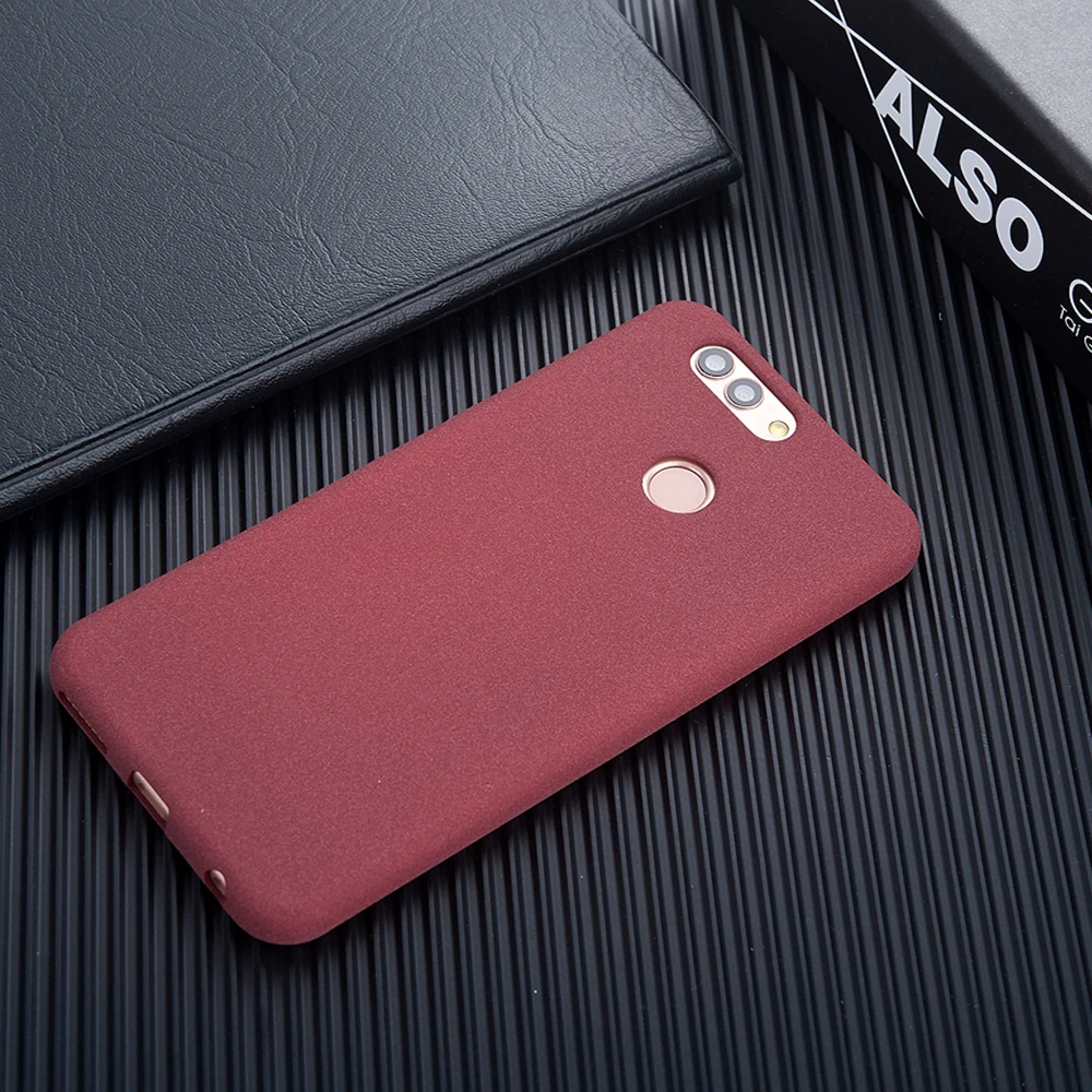 Матовый чехол для Huawei Nova 2 Plus простые Чехлы мягкие тонкие сотовых телефонов чехлы