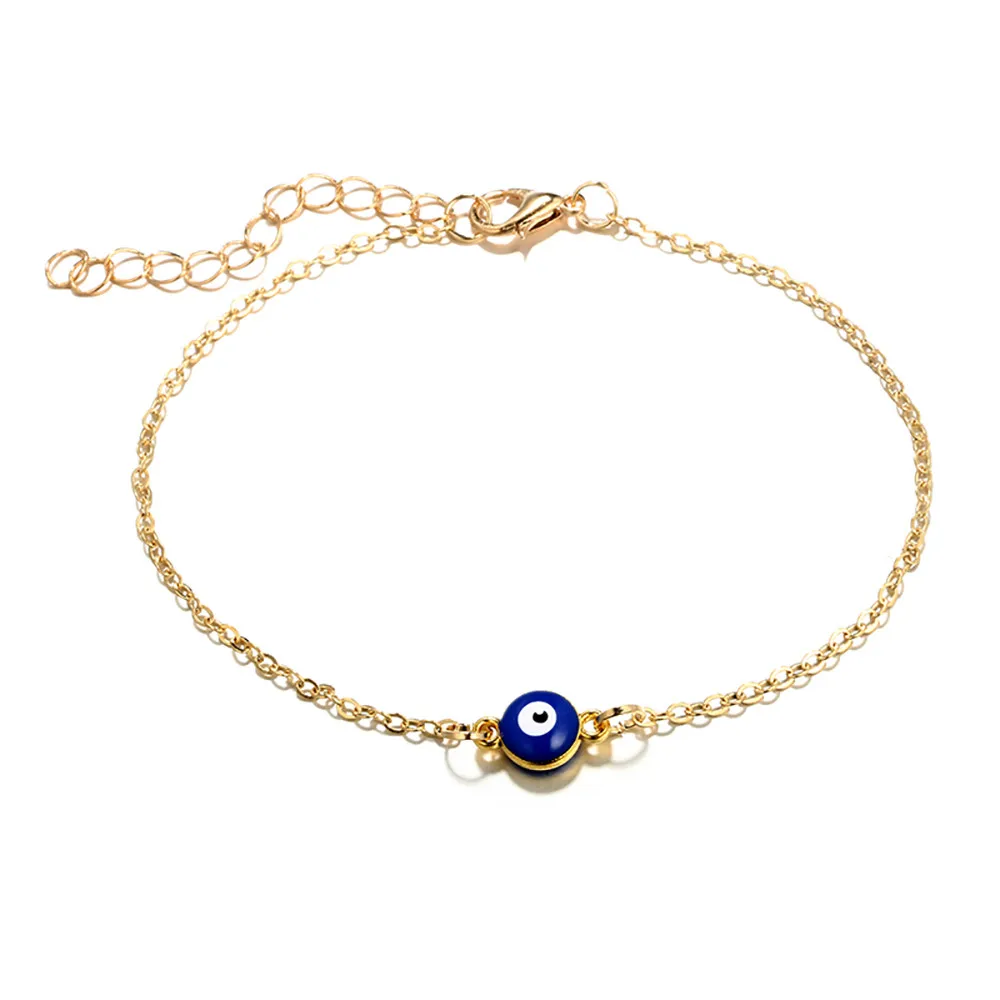Simple Round Ball Anklet Creative Single Ornaments Beautiful Layer Billiard Shape 2019 Newest | Anklets