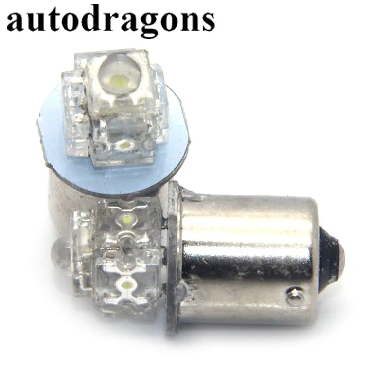 Autodragon 100 шт. 5 * пираньский чип светодиодные лампы для пинбола 12 В 13 в 1156 Ba15s #89