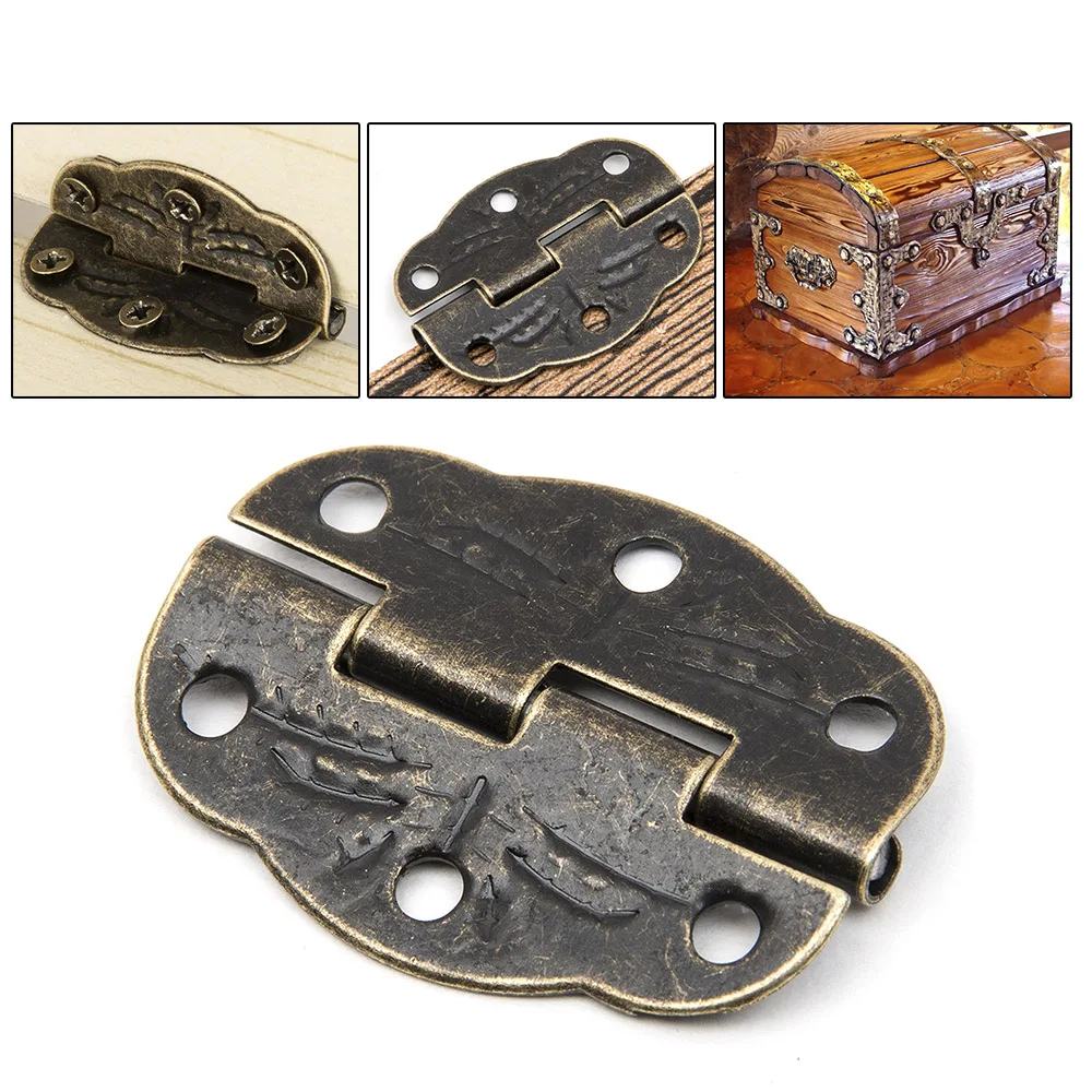 12 шт./компл. декоративные петли бабочки из бронзы|door cabinet hinges|hinge productsdoor hinge closer |