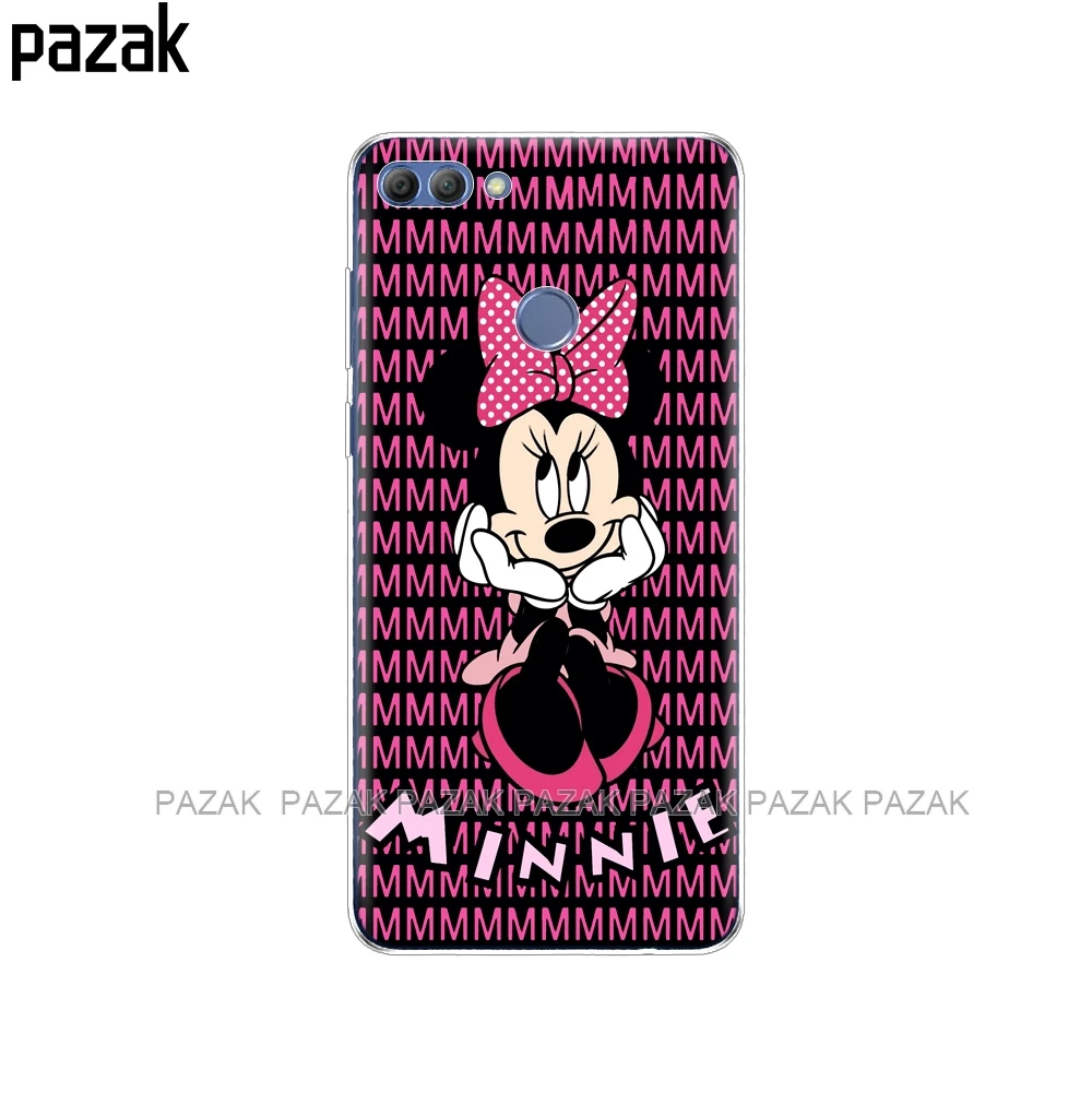 34517 Силиконовый чехол для телефона huawei p smart чехол Enjoy 7S чехол s для Psmart задняя крышка Полный 360 Защитный Мягкий ТПУ чехол Новинка - Цвет: 34517