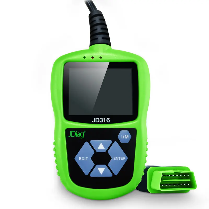 Новейший JDiag JD316 OBD2 автомобильный считыватель кодов неисправностей двигателя ODB2 автоматический сканер считывание четких кодов неисправностей Поддержка CAN K-line