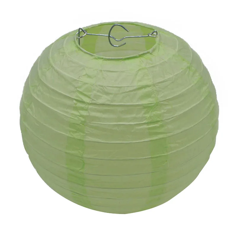 PL21 apple green 1 шт. 10/15/20/25/30 см Подвесной бумажный шар Круглый Китайский Стиль ткани Бумага Фонари шарик-лампион для дома Свадебная вечеринка украшения - Цвет: PL21 apple green