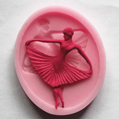 Силиконовая форма для печенья в форме девушки танцев|biscuit mold|shape siliconebiscuit silicone mold |