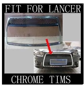 

Хромированная передняя решетка Вокруг отделки для LANCER 2008 2009 2010 2011