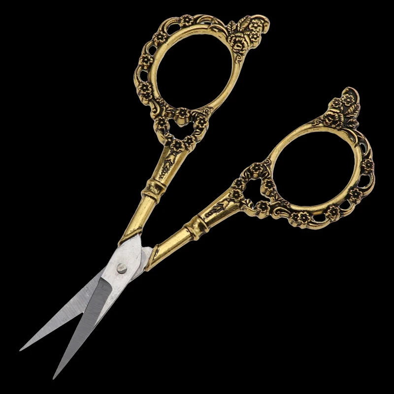 ZAKKA scissor ручная вышивка ткань вышивка крестиком Европейский ретро классический, винтажный, старинный ремесло шитье портной DIY Cut Art