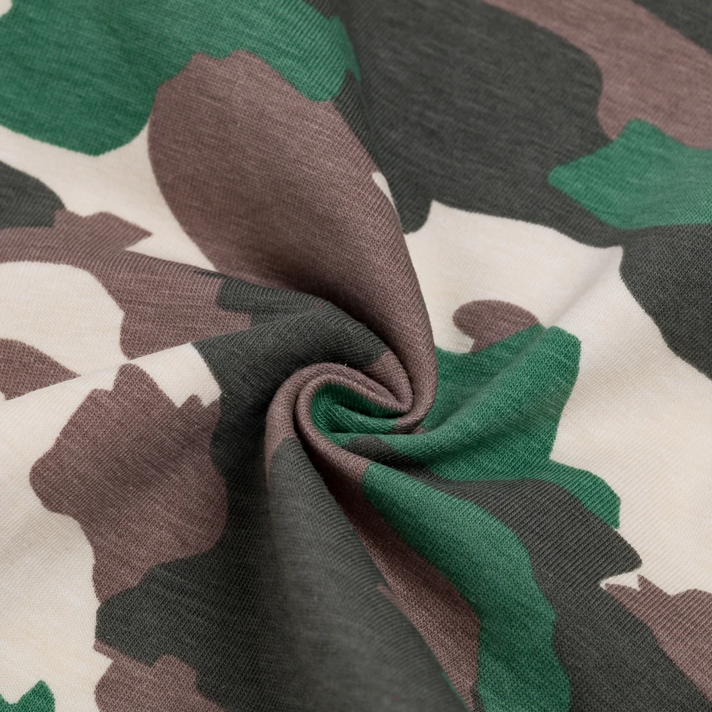 Новорожденный короткий рукав хлопковый костюм для детей возрастом от армия