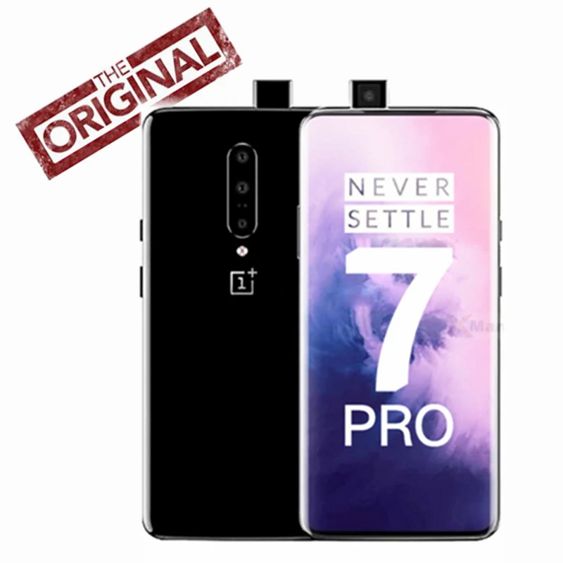 Смартфон Oneplus 7 PRO с глобальной прошивкой, Android 9, Snapdragon 855, 2K AMOLED, камера 48 МП, 3120X1440, 12 Гб ram, 256 ГБ rom