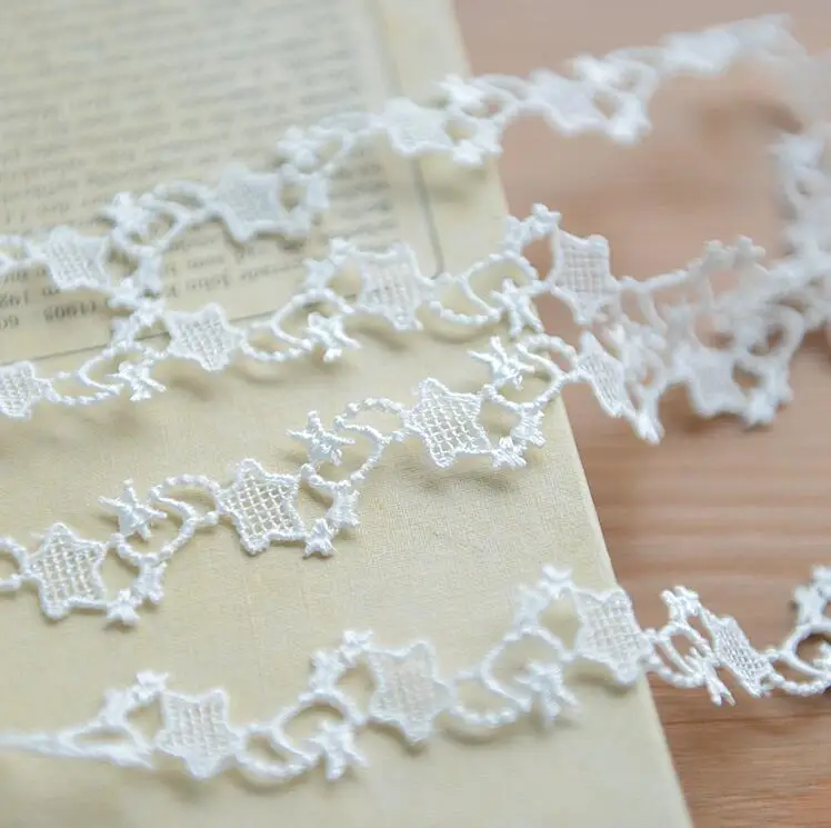 5 метров сделай сам ручная работа пэчворк цветок Звезда Паттен полиэстер кружево