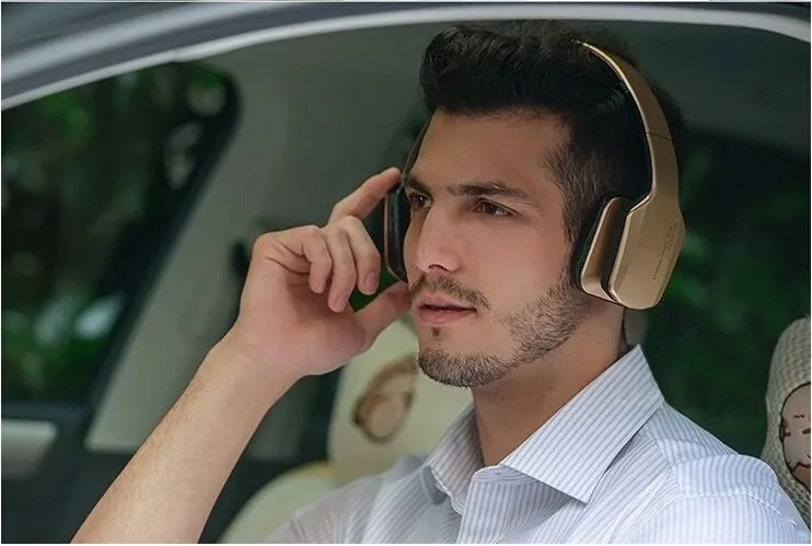 Bluetooth стерео повязка на голову Игровые наушники MP3 Музыка гарнитура FM радио Поддержка TF карта fone de ouvido с микрофоном беспроводные наушники