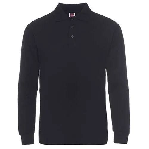 navy blue Новая брендовая мужская рубашка поло с длинным рукавом, мужские рубашки поло, мужские Модные Повседневные хлопковые облегающие поло, трикотаж для мужчин размера плюс XS-3XL - Цвет: navy blue