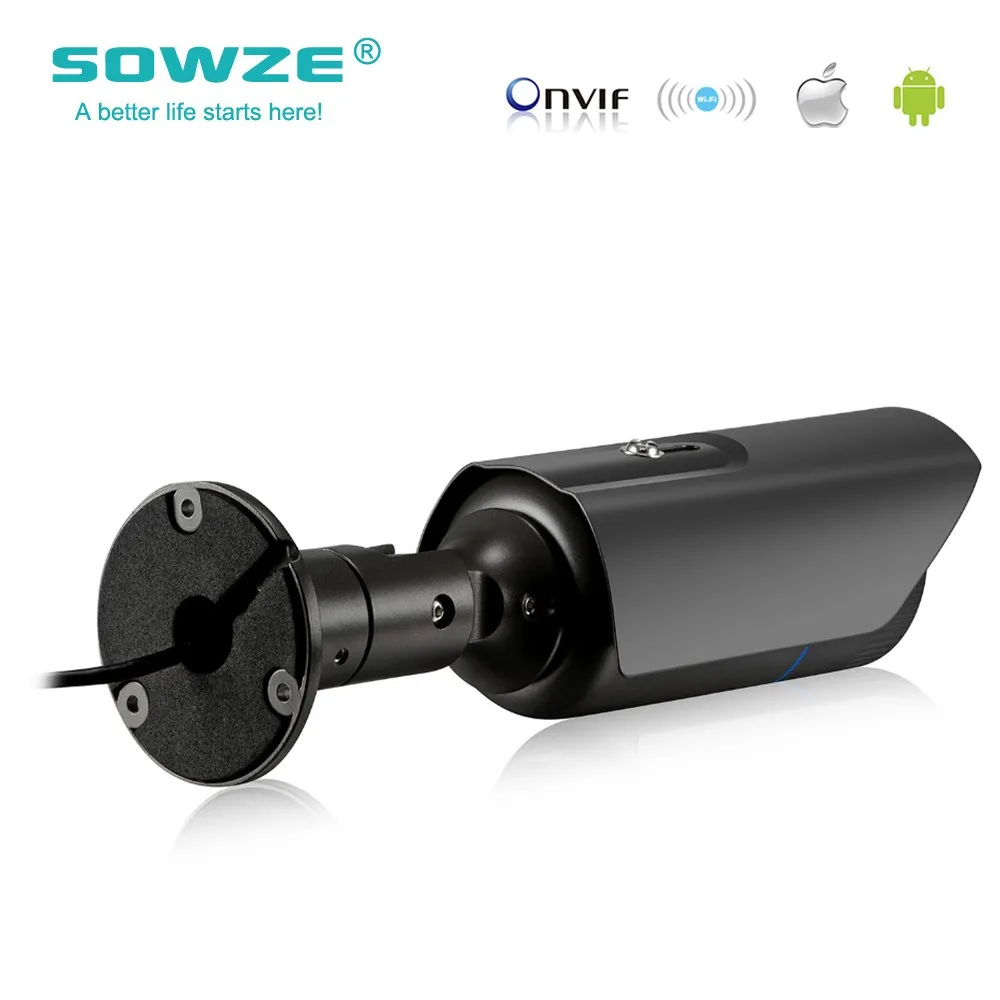 Sowze 4x Моторизованный объектив 2.8 мм-12 мм H.265 IP Камера 1/4 ''ov4689 1mp IP66 пуля CCTV