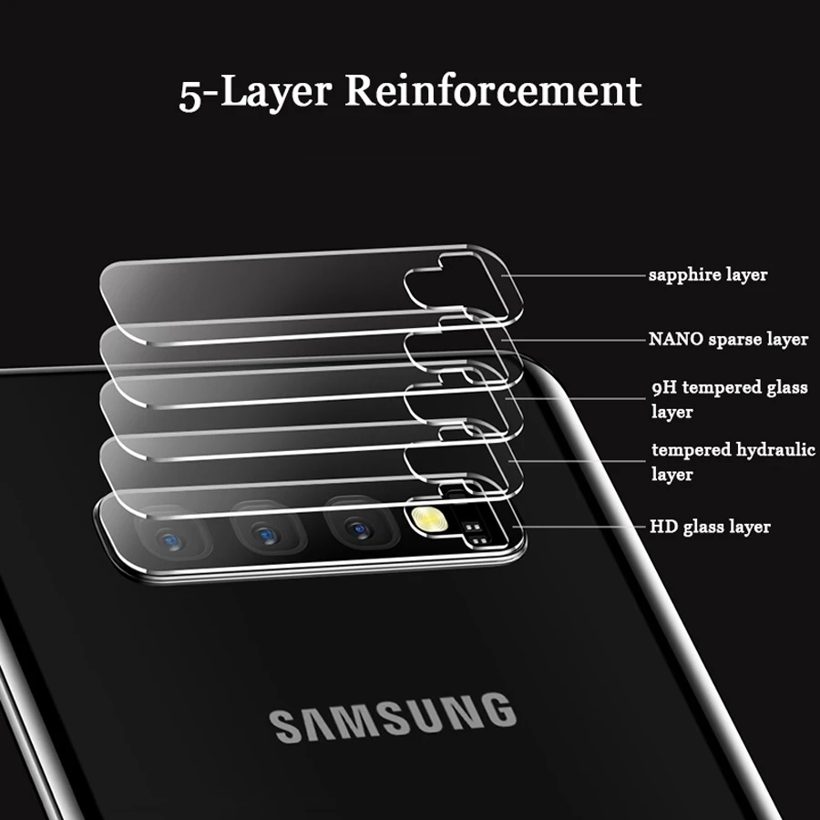 Защита камеры для samsung Galaxy S10 Plus S10E S 5G стекло на samsung S9 Plus Note 9 8 M30 M20 10 закаленное стекло твердость 9H