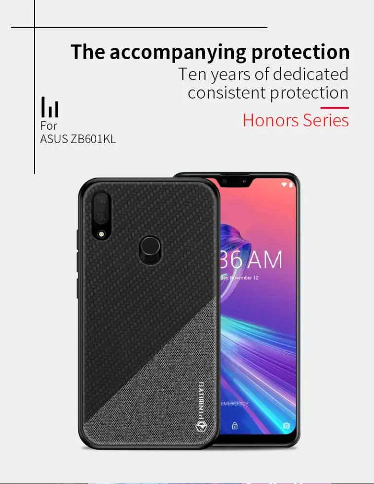 Для Asus Zenfone Max Pro (M1) ZB601KL/ZB602K чехол Модный комбинированный жесткий TPU Мягкий край