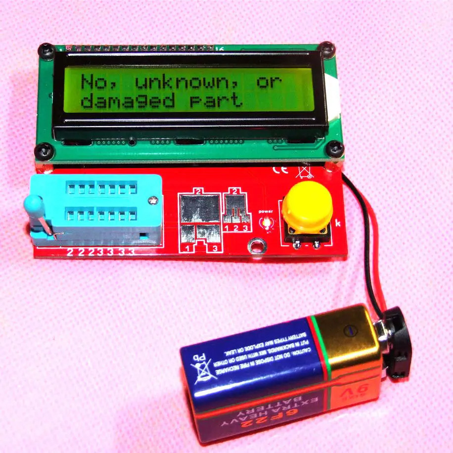 ATmega168 M168 транзистор тест er диодный Триод Емкость ESR ЖК-метр MOS PNP NPN | Электронные