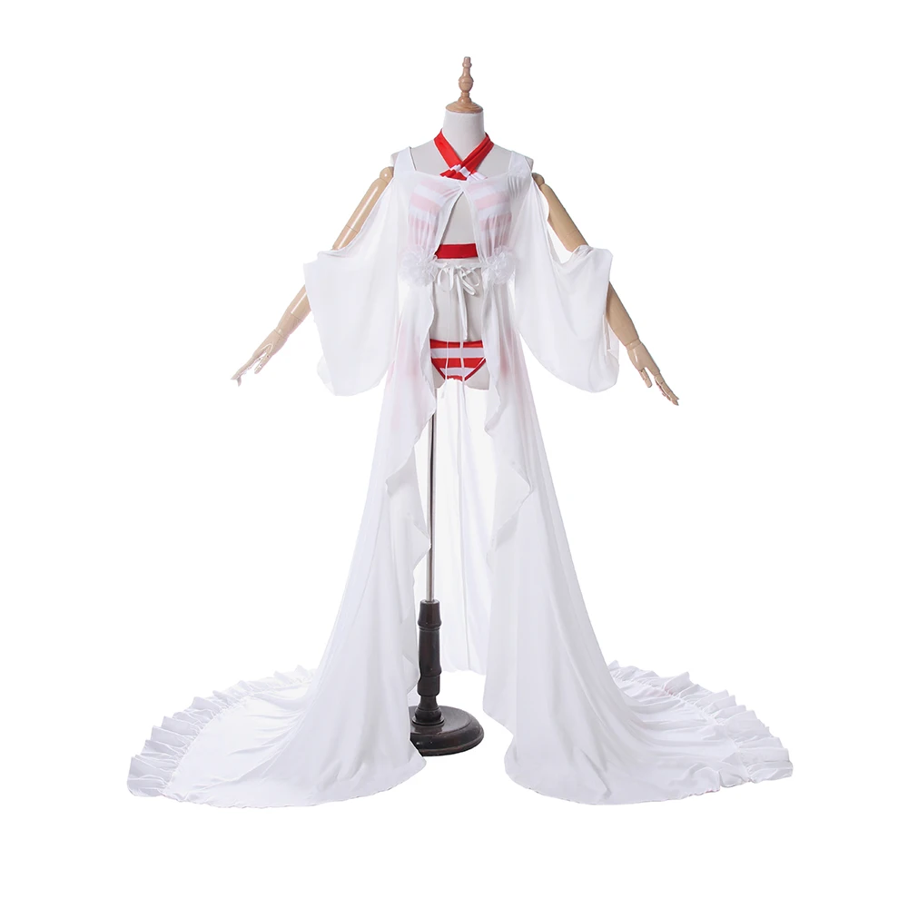 

Anime Fate Grand Order Nero Claudius Swimsuit Cosplay Costume Summer Swimming Pool Beach Swim Suit For Women Free Shipping