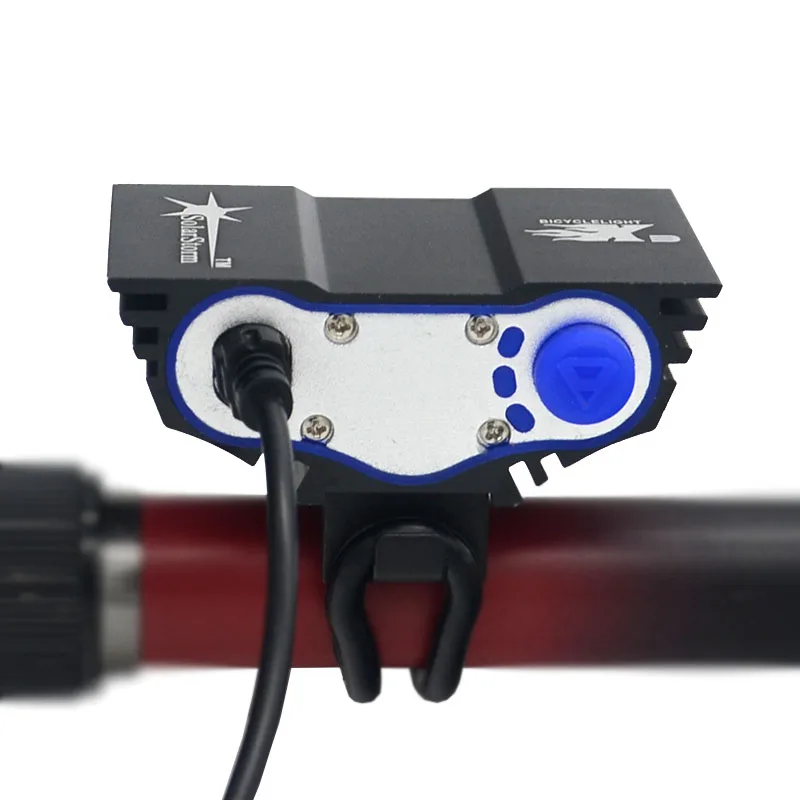 Велосипедный светильник s bycicle 3 светодиодный перезаряжаемый с аккумулятором 18650