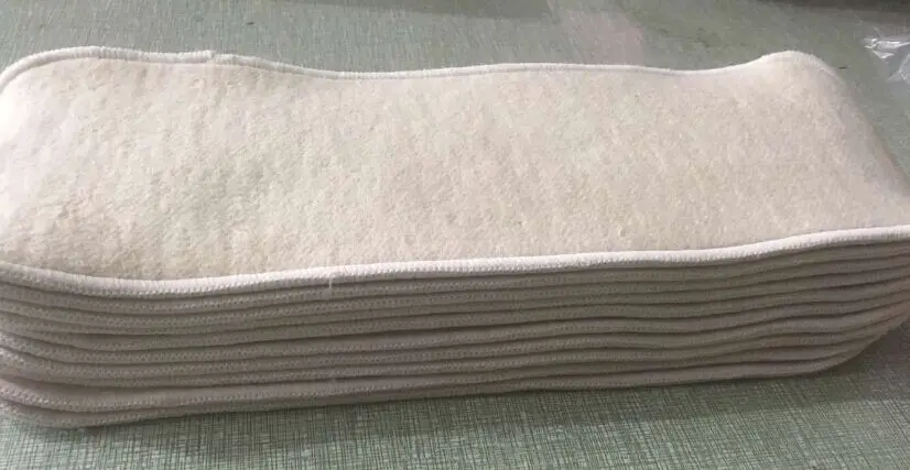 Озорные детские пеньковые органические хлопковые подгузники 25 шт. 4 слоя