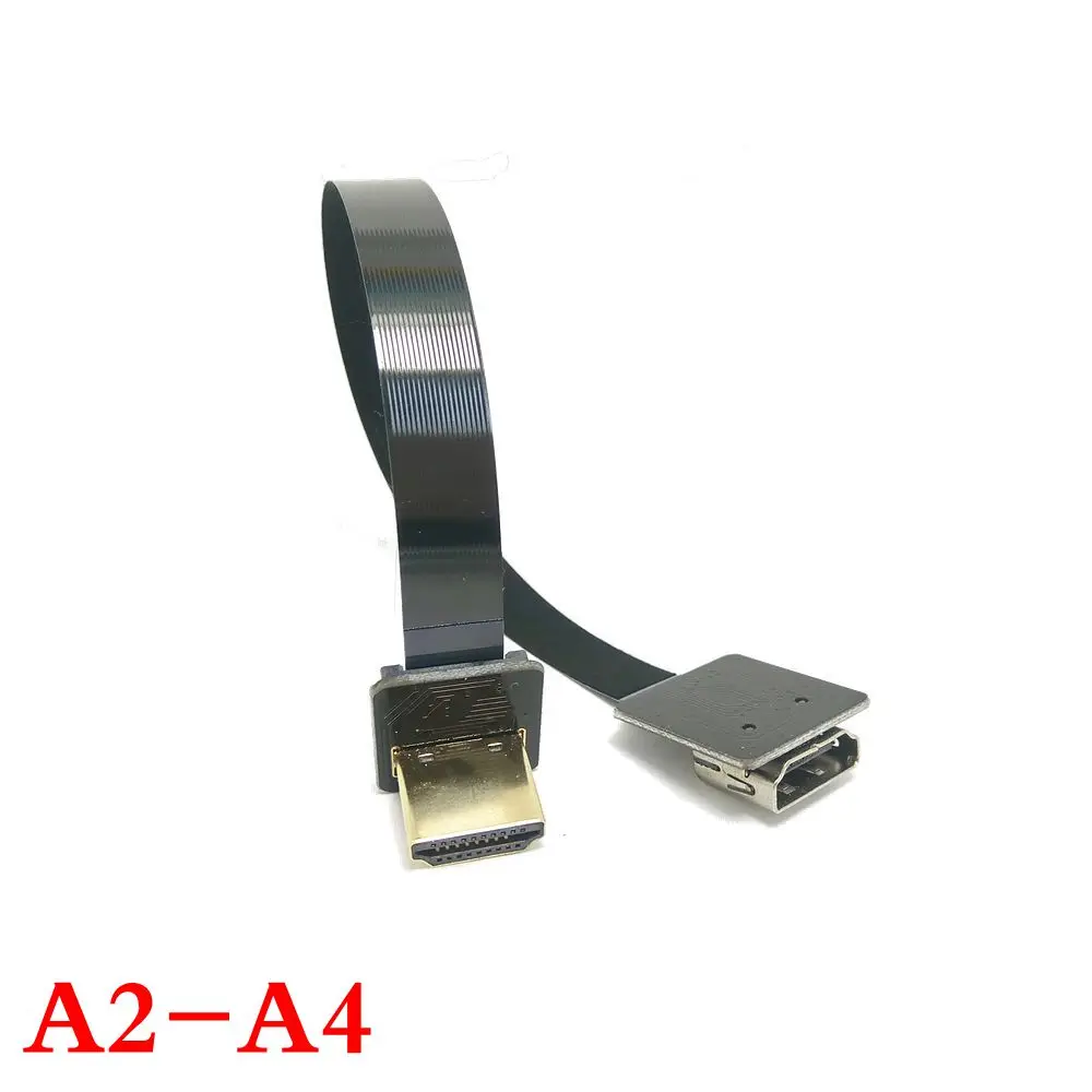A2-A4 FPV 5 см 10 см 20 см 30 см 50 см 80 см 100 см гибкие печатные платы ленты плоский кабель HDMI шаг 20pin для HDMI HDTV мультикоптера и мини квадрокоптера FPV аэрофотосъемки - Цвет: A2-A4
