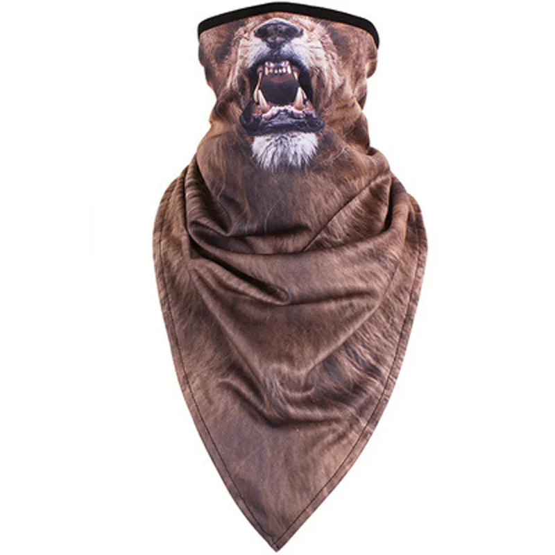 Motorcycle Bicycle Bike Scarf Animal Pattern Quick dry Face Mask Cold Protection cycling Snowboard Windproof | Спорт и развлечения